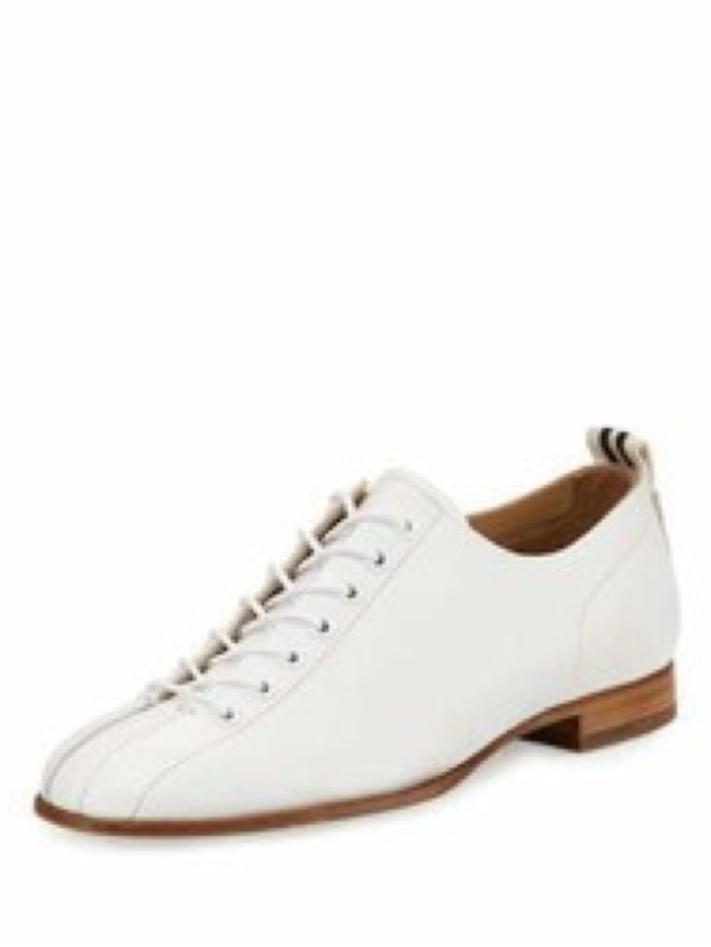 Rag & Bone Alley Oxford White Leather | Size 39 (9 US) | NIB Display Pair